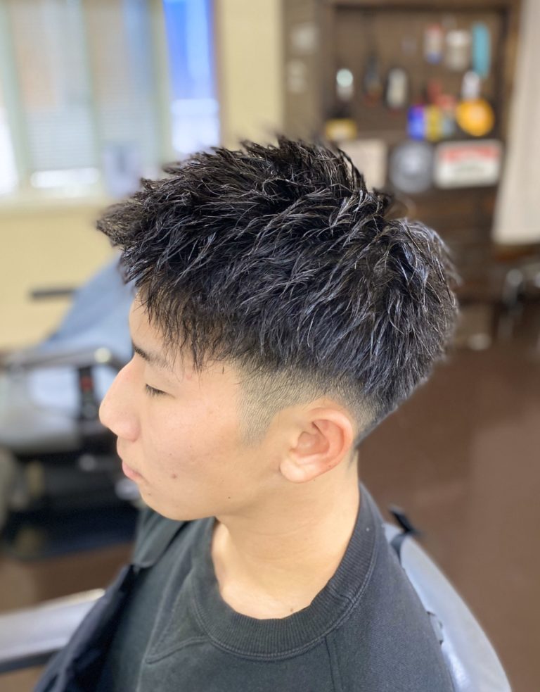 フェード×ツイストパーマ BRUSHHAIRーブラッシュヘアー